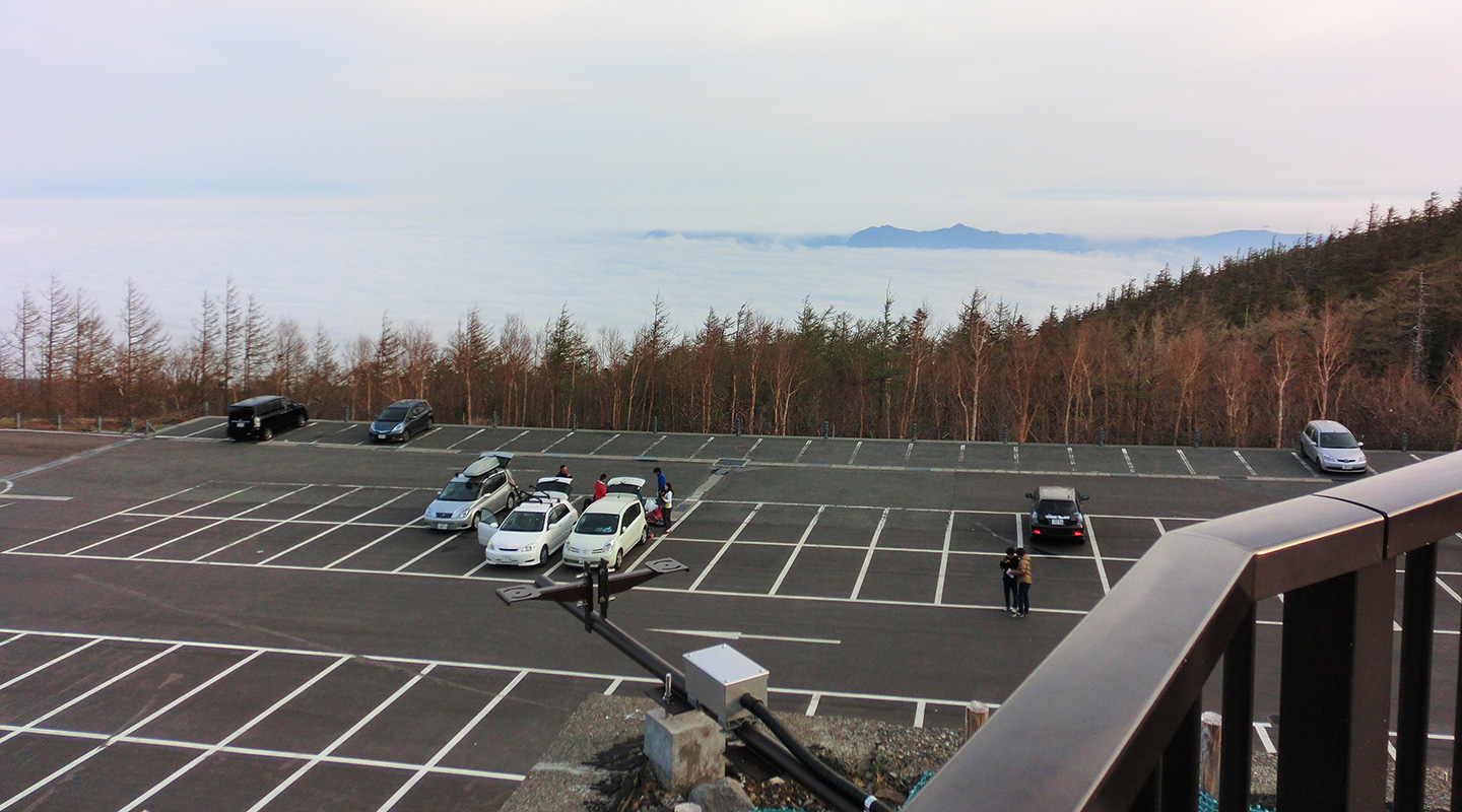 富士山　５合目駐車場